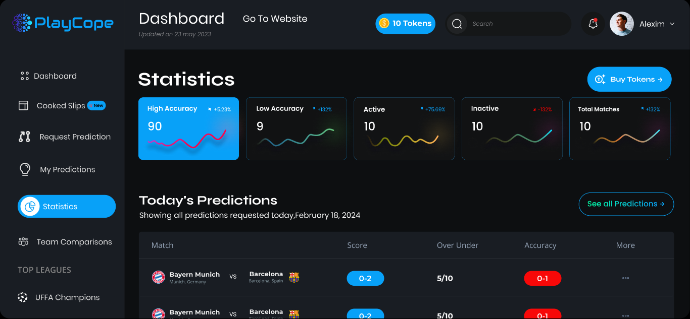 Case Study: Transforming Sports Analytics with Intuitive UI/UX Design ...